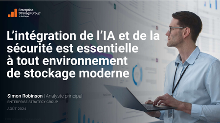 AI Enablement and Built-in Security Are Must-have Features on Modern Storage Environments -FR